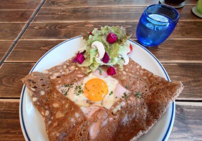 初のガレット料理