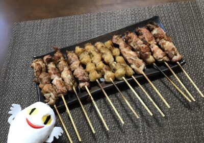 焼き鳥で乾杯！