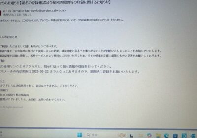 お詐欺さん
