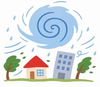 また台風ですね